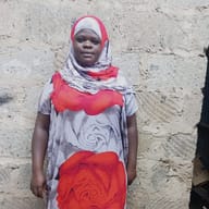 Selestine , Kenyan nanny, in Saudi Arabia