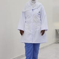 Sophia, Kenyan elder-care worker, in Riyadh