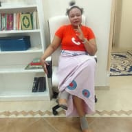 Dianah, Kenyan elder-care worker, in Saudi Arabia