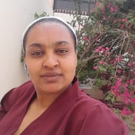 Webalm, Ethiopian nanny, in Riyadh