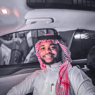 Abdulmalik , Nigerian driver, in Riyadh