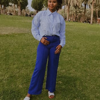 Glory, Kenyan maid, in Riyadh