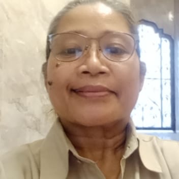 Myrna, Filipino elder-care worker, in Riyadh