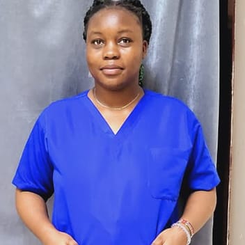 Sharon, Kenyan nanny, in Riyadh
