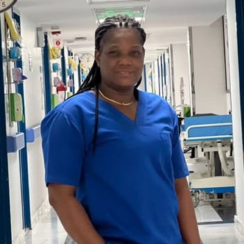 Okafor Confidence , Nigerian nanny, in Riyadh
