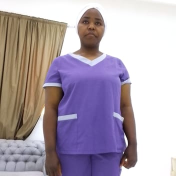 Ann , Kenyan nanny, in Riyadh
