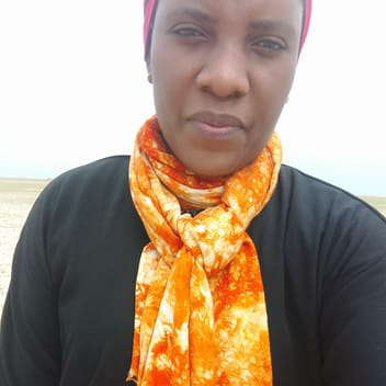 Hawa , Ugandan elder-care worker, in Saudi Arabia