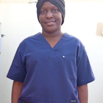 Priscah , Kenyan nanny, in Riyadh
