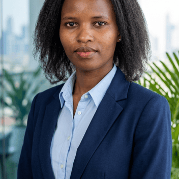 Angfine , Kenyan nanny, in Dubai