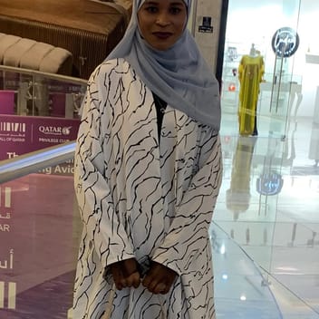 Halima, Kenyan nanny, in Qatar
