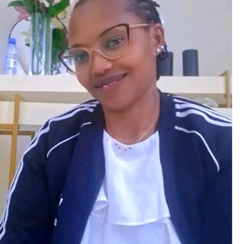 Juddy, Kenyan nanny, in Riyadh