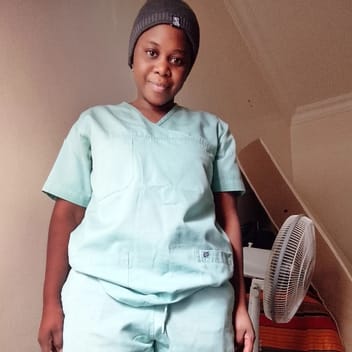Sarah , Kenyan maid, in Riyadh