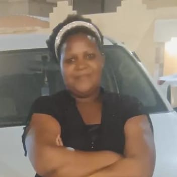 Regina, Kenyan elder-care worker, in Dammam