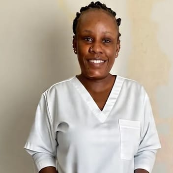 Charity, Kenyan nanny, in Qatar