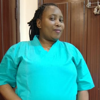 Mary, Kenyan nanny, in Jeddah