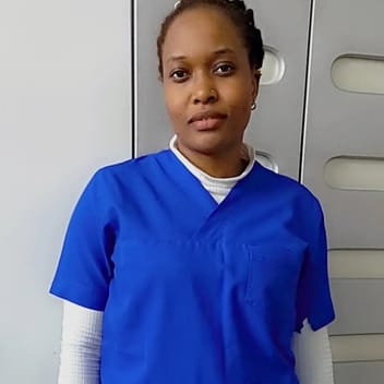 Millicent , Kenyan nanny, in Riyadh