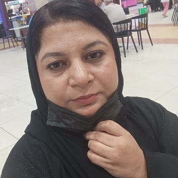 Mehwish, Pakistani nanny, in Jeddah