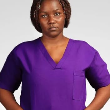Mitchell , Kenyan elder-care worker, in Dubai