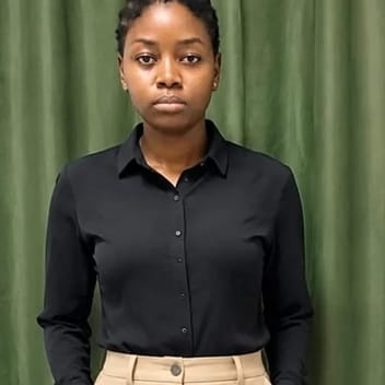 Benis, Cameroonian nanny, in Dubai