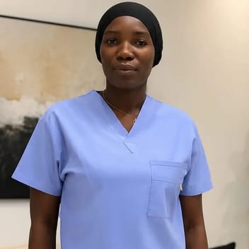 Fatumah, Ugandan nanny, in Riyadh