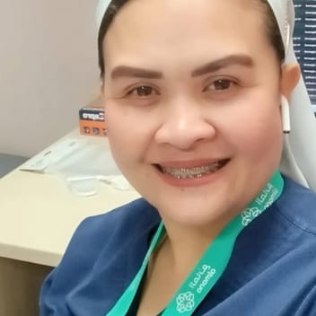 Mary Ann , Filipino elder-care worker, in Saudi Arabia