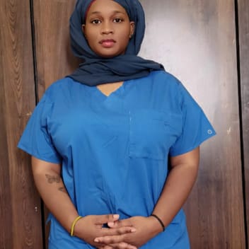 Gloria, Kenyan nanny, in Riyadh