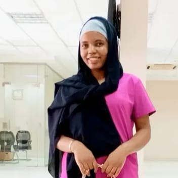 Judith, Kenyan elder-care worker, in Riyadh