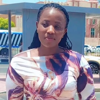 Irene, Kenyan nanny, in Dubai