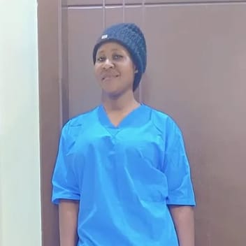Zuena , Ugandan elder-care worker, in Riyadh