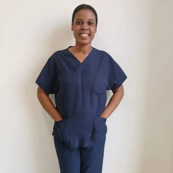 Jane, Kenyan nanny, in Riyadh