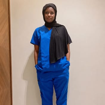 Doris, Kenyan nanny, in Riyadh