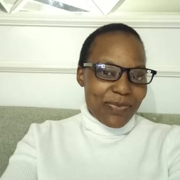 Olpha, Kenyan nanny, in Riyadh