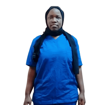 Mariam , Ugandan nanny, in Saudi Arabia