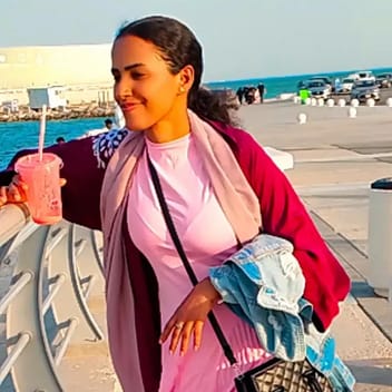 Azmera, Ethiopian nanny, in Khobar