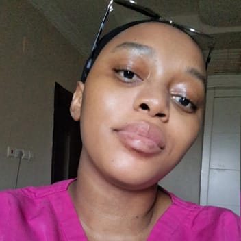 Phina , Kenyan elder-care worker, in Saudi Arabia