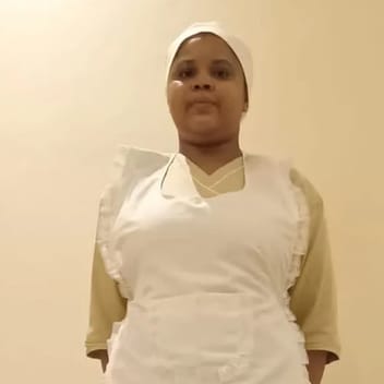 Zubeida, Ghanaian maid, in Riyadh