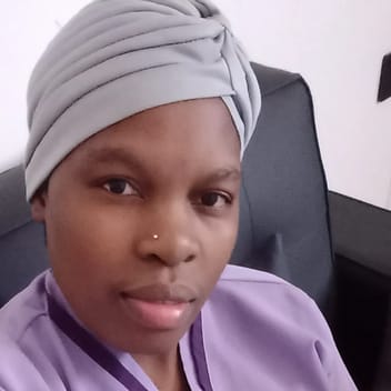 Claire , Kenyan elder-care worker, in Riyadh