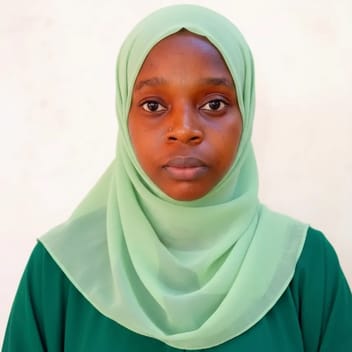 Faridah, Ugandan elder-care worker, in Madinah