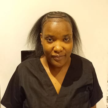 Celestine , Kenyan nanny, in Riyadh