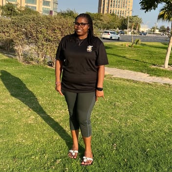 Jane, Kenyan nanny, in Qatar