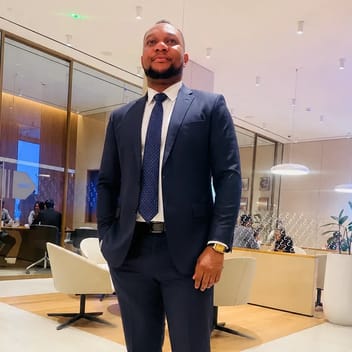Charles, Nigerian driver, in Dubai