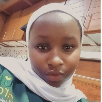 Cynthia, Kenyan nanny, in Riyadh