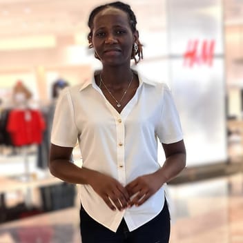 Sabina , Kenyan nanny, in Dubai