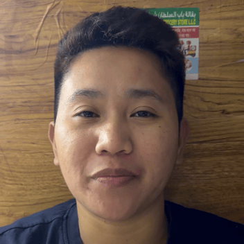 Julie Ann, Filipino nanny, in Dubai