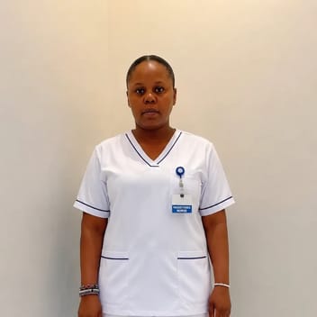 Veronicah, Kenyan nanny, in Riyadh