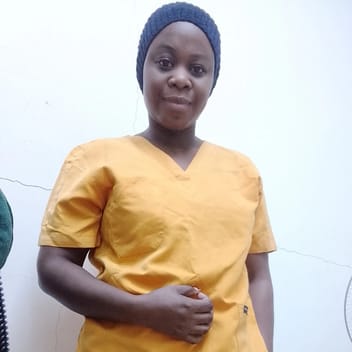 Sarah , Ugandan elder-care worker, in Riyadh