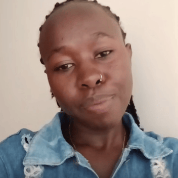 Fiona, Kenyan elder-care worker, in Dubai
