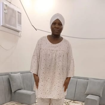Linda, Kenyan nanny, in Dammam