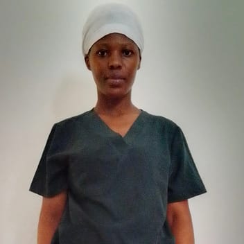 Justine , Ugandan nanny, in Jeddah
