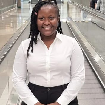 Joyce , Kenyan nanny, in Qatar